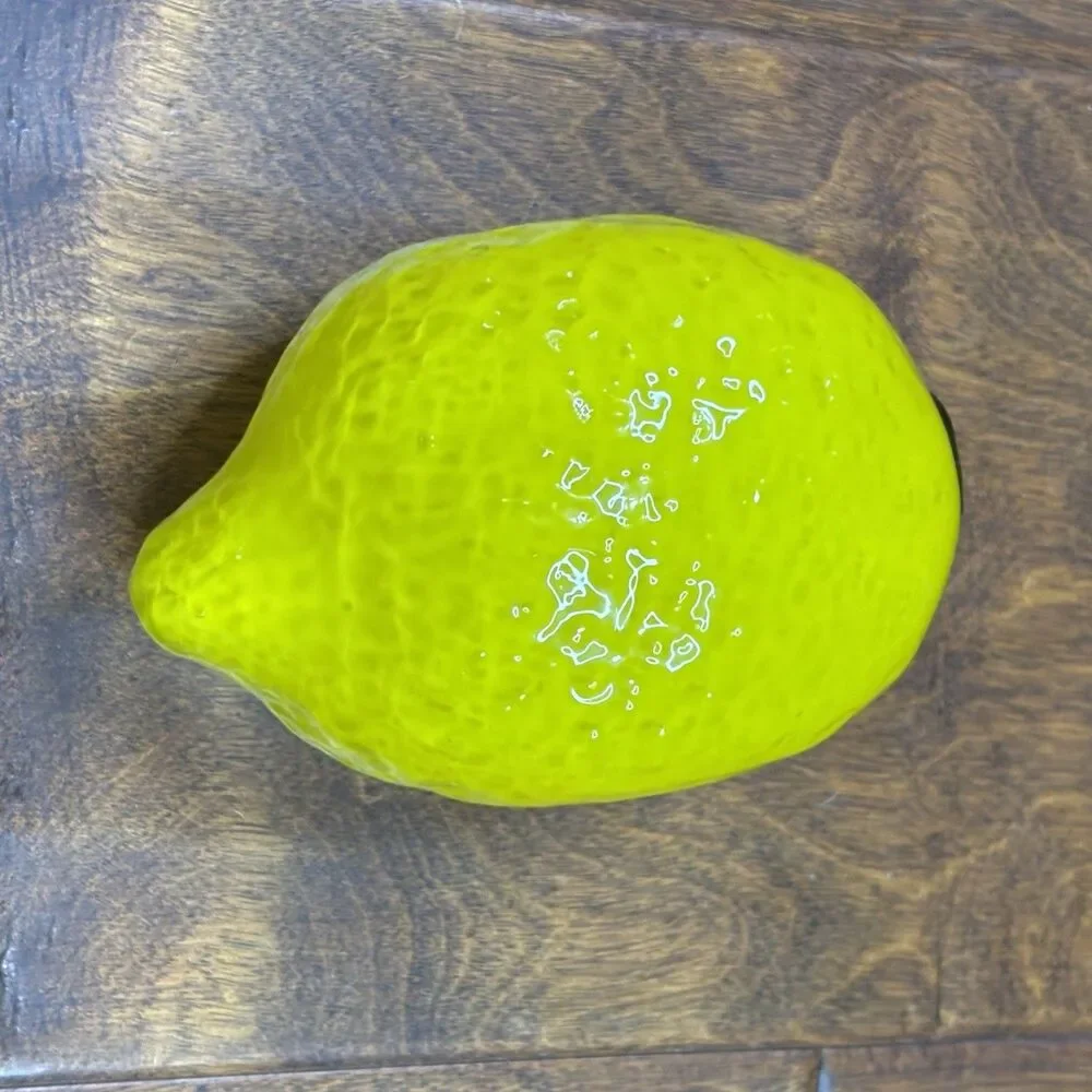 Murano style glass Fruit 4.5